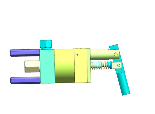 8 Stangen-luftbetriebene Hydraulikpumpe für pumpenartige Hochdruckpferdestärken G1400 Goltens