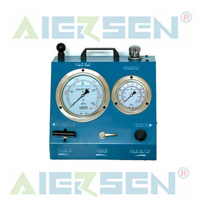 Liquid Outlet PF 1/4 Hydraulic High Pressure Pump Featuring Mechanical Seal Lip Seal and Analogue Gauge Readings Class 1 0