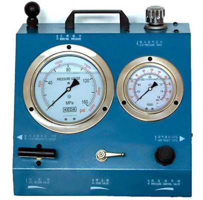 1500 Stangen-Hochdruckhydraulikaggregat-Handpumpe-pneumatischer 3.5Ltr Kraftstofftank